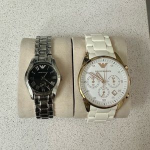 Emporio Armani Watches, Relocating Home, Selling as a set
